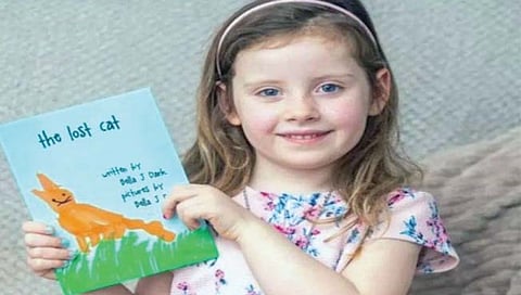 लंडन : पाच वर्षांची मुलगी बनली लेखिका!