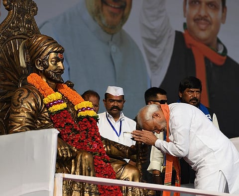 Chhatrapati Shivaji Maharaj Jayanti : छत्रपती शिवरायांची स्वप्ने पूर्ण करण्यासाठी आम्ही कटिबद्ध : पंतप्रधान नरेंद्र मोदी