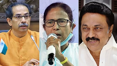 Mamata Banerjee : भाजपाविरोधी मोट बांधण्याच्या ममता बॅनर्जींच्या हालचालींना वेग; स्टॅलिन, के. चंद्रशेखर राव यांच्यासह उद्धव ठाकरेही सक्रीय