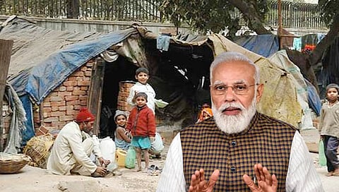 Poverty : ३ कोटी गरीब लोकांना पक्की घरे देऊन लखपती बनवले : पंतप्रधान मोदी