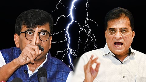 Somaiya Vs Raut : “किरीट सोमय्या नेल्सन मंडेला नसून देशातील सर्वात मोठा चोर”