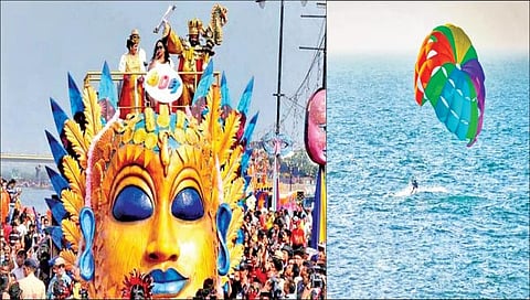 GOA CARNIVAL : पर्यटक, व्यावसायिकांचे लक्ष कार्निव्हलकडे