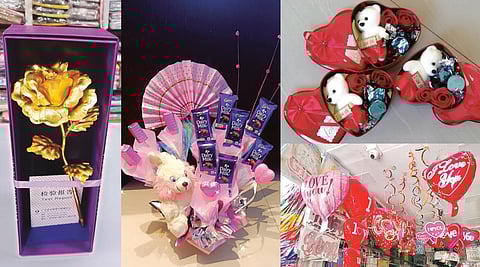 Gift market for Valentine's Day