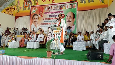 पंढरपूर : अंतर्गत गटबाजीमुळेच पंढरपूर पोटनिवडणुकीत पराभव : जयंत पाटील www.pudhari.com