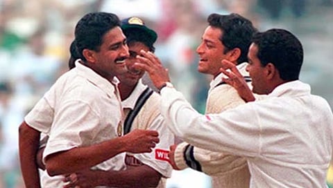 Anil Kumble : अनिल कुंबळेच्या 'परफेक्ट १०' ची २३ वर्षे; BCCI शेअर केला Video