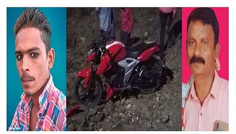 Washim : मोटारसायकल वरील नियंत्रण सुटल्याने अपघातात 2 जण ठार