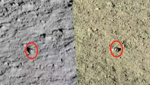 चिनी रोव्हरला चंद्रावर दिसल्या दोन वर्तुळाकार काचा !