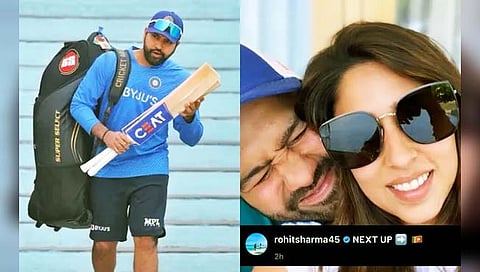Rohit Sharma : हिटमॅन रोहितच्या इन्स्टाग्राम पोस्टवर पत्नी रितिकाचा ‘बाउन्सर’, म्हणाली...
