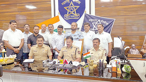 Commissioner of Police Krishna Prakash while giving information about the criminal investigation of the abduction case.