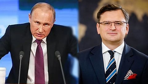 Ukraine-Russia war : “व्लादिमीर पुतीन यांना थांबवा”, युक्रेनच्या परराष्ट्रमंत्र्यांची जगाला विनंती