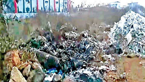 गोवा : वेर्णा येथे औद्योगिक कचर्याला आग