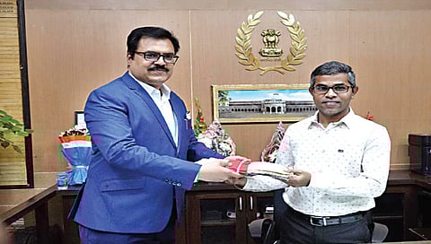 नाशिक : गंगाथरन डी. यांनी स्वीकारला पदाचा कार्यभार