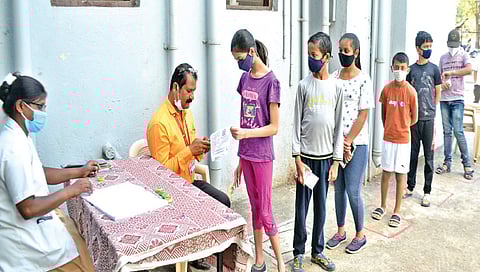 नाशिक : 12 ते 14 वयोगटासाठी पहिल्या दिवशी ‘इतक्या’ मुलांचे लसीकरण