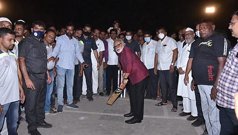 नाशिक : अन् मंत्री छगन भुजबळांची तुफान फटकेबाजी