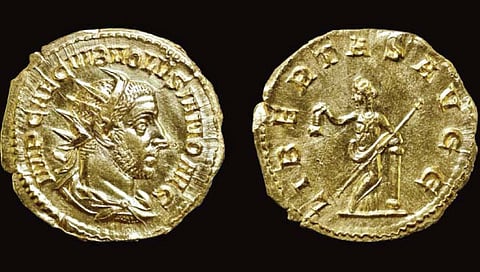हंगेरीत सापडले रोमन सम्राटाचे दुर्मीळ सोन्याचे नाणे