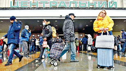 कीव्ह : आतापर्यंत 10 लाख युक्रेन नागरिक परागंदा