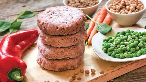 वनस्पतींपासून बनवलेले ‘शाकाहारी’ मांस!