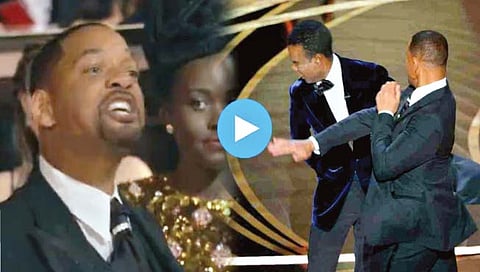 …आणि विल स्मिथने भडकावली कानशिलात!