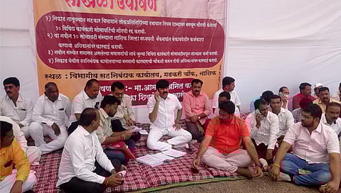 नाशिक : अनिल कदम यांच्या नेतृत्वात साखळी उपोषणाला सुरुवात