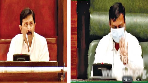 सातारा : ऐतिहासिक विधेयकावेळी दोन सातारकर खुर्चीवर, ना. रामराजे- आ. दीपक चव्हाण गुरू शिष्यांनी रचला विधिमंडळात इतिहास