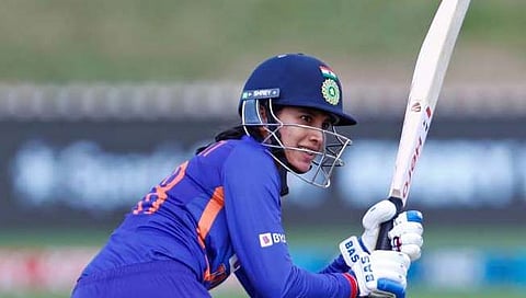 ICC Women’s World Cup : स्मृती मानधनाची बॅट तळपली, वर्ल्डकपमध्ये झळकावले दुसरे शतक