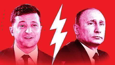 लवीव विमानतळावर रशियन फौजांचा हल्ला