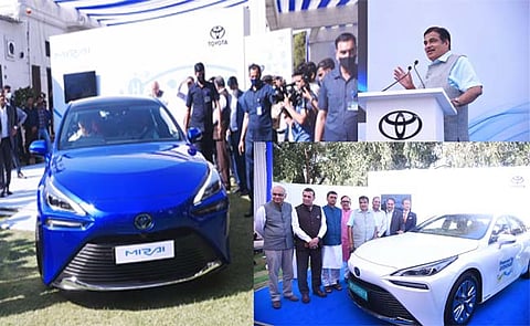 Toyota Mirai : पेट्रोल-डिझेलला सुट्टी! कशी आहे टोयोटा मिराई हायड्रोजन इलेक्ट्रिक कार