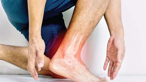 घोट्याला सूज येतेय?