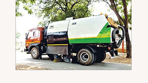 सोलापूर: यांत्रिक झाडूने होणार शहरात रस्तेसफाई