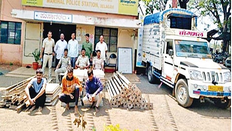 बेळगाव : चोर्या अन् घरफोड्या ; सात जणांना बेड्या