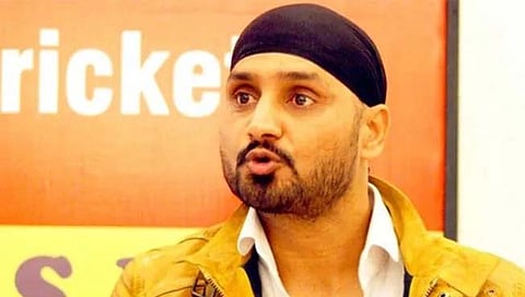 आम आदमी पार्टीचे खासदार आणि माजी क्रिकेटपटू हरभजन सिंग. ( संग्रहित छायाचित्र )