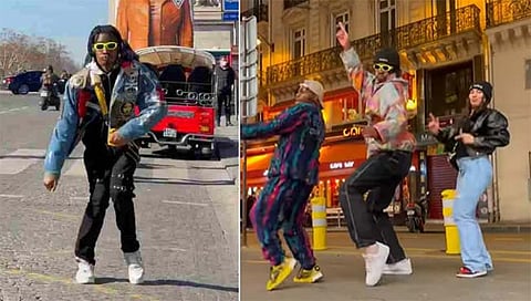 Kacha Badam : पॅरिसपर्यंत पोहचला ‘कच्चा बादाम’, युवकांचा भन्नाट डान्स व्हायरल