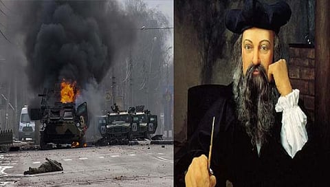 Nostradamus Russia-Ukraine war : नॉस्ट्रॅडॅमसच्या भविष्यवाणीची भिती