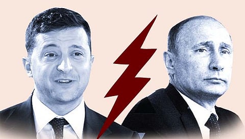 Russia-Ukraine war : रशियाचा युक्रेनच्या शस्त्रास्त्र डेपोवर हल्ला