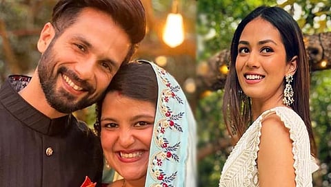 Sanah Kapoor Wedding : शाहिदच्या बहिणीच्या लग्नात मीरा रजपूतचा नखरा