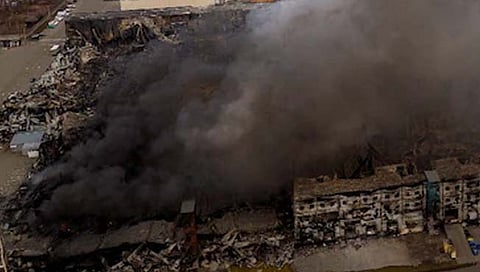 युक्रेनमधील सुमी शहरावर रशियाचा एअर स्ट्राइक, दोन मुलांसह ९ ठार