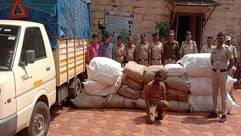 आजरा-आंबोली मार्गावर साडेतेरा लाखांचा गुटखा जप्त; एकास अटक