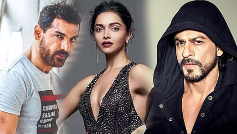 john abraham deepika padukone and shahrukh khan
