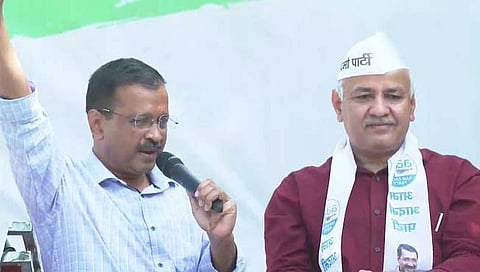 Arvind Kejriwal and Manish Sisodia : Aam Aadmi Party