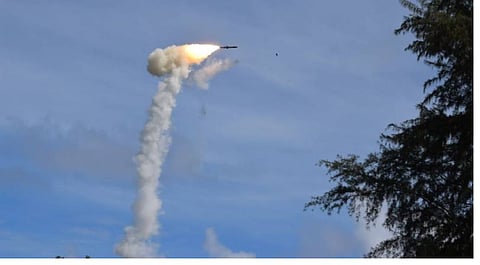 ‘एमआरएसएएम’ क्षेपणास्त्राची यशस्वी चाचणी