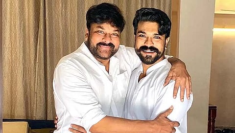 ram charan and superstar Chiranjeevi