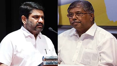 कोल्हापूर : थेट पाइपलाईन घोषणेचं काय झालं ? चंद्रकांत पाटलांचा पालकमंत्र्यांना सवाल