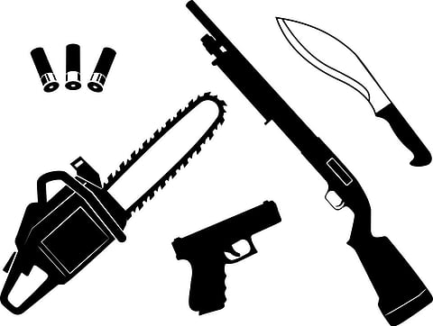 Pimpri: Action for carrying a weapon