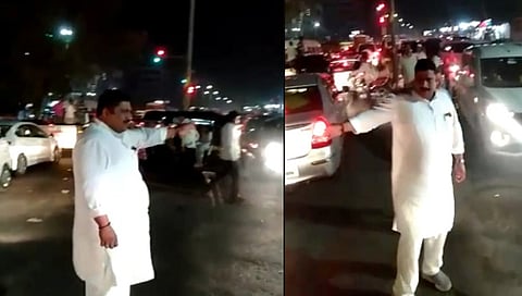 Video : आमदार जेव्हा ट्राफिक मोकळी करतात…,राहुल ढिकलेंनी फोडली वाहतुक कोंडी