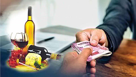 औरंगाबाद : लाच म्हणून मागितला चक्क ‘दारूचा खंबा’, लिपिकास अटक