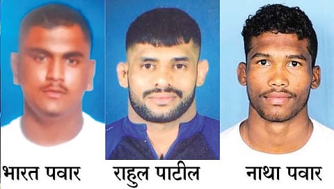 सांगली : ‘महाराष्ट्र केसरी’त जिल्ह्यातील तिघे चमकले; नाथा पवार, भारत पवार, राहुल पाटील ब्राँझ पदकांचे मानकरी