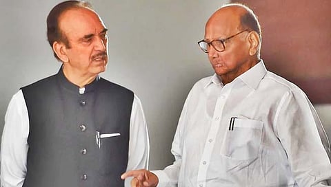 Rajyasabha : शरद पवारांच्या मदतीने राज्यसभेत जाणार गुलाम नबी आझाद ?