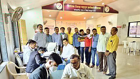 नाशिक : महसूल कर्मचारी संपावर कायम