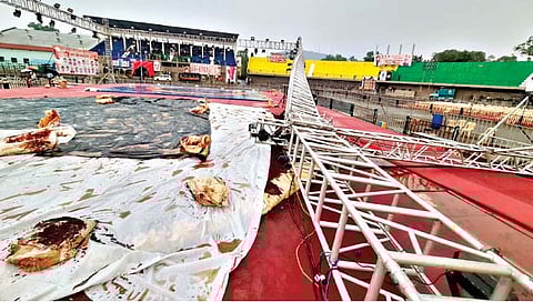 सातारा : ‘महाराष्ट्र केसरी’चा आज फैसला; पावसामुळे रद्द झालेल्या उपांत्य लढती सकाळच्या सत्रात