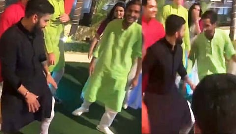 मॅक्सवेलच्या पार्टीत विराट कोहलीच्या अंगात आला ‘पुष्पा’! ‘ओ अंटावा’वर थिरकला (video)